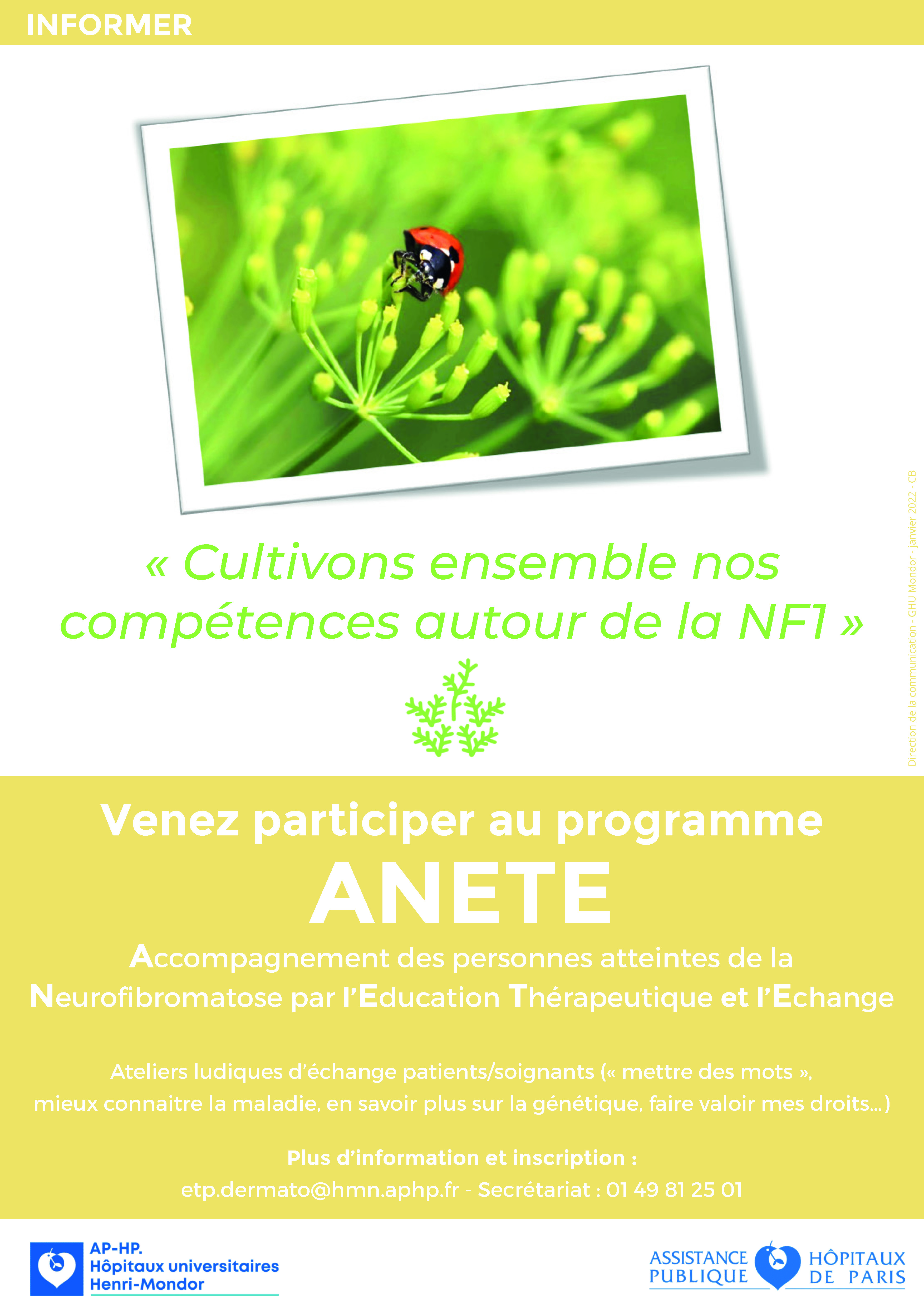 Affiche ANETE